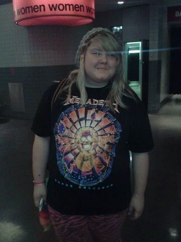 Saw my favorite metal band; Megadeth