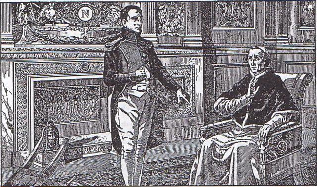 Napoleon reaches agreement with the pope