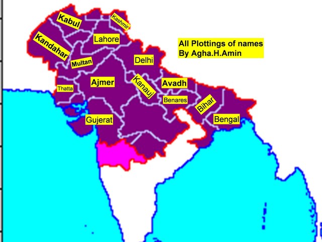 Mughal empire in 1600