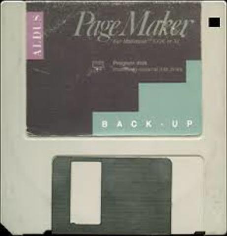PageMaker para la Macintosh en 1985