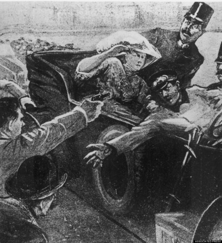 Archduke Francis Ferdinand is killed!
