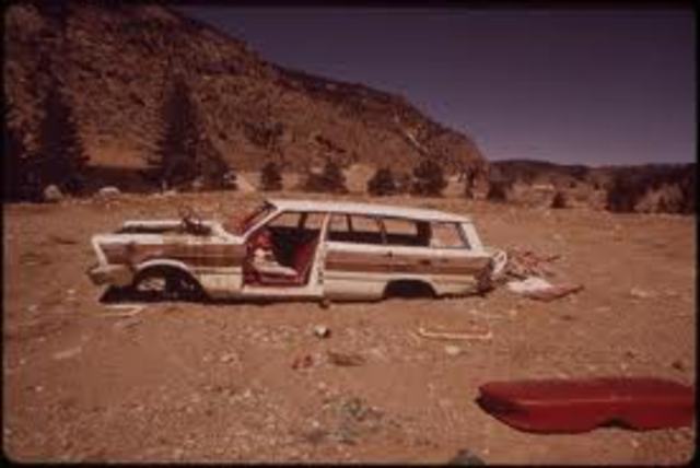 Chris Abandons his Car