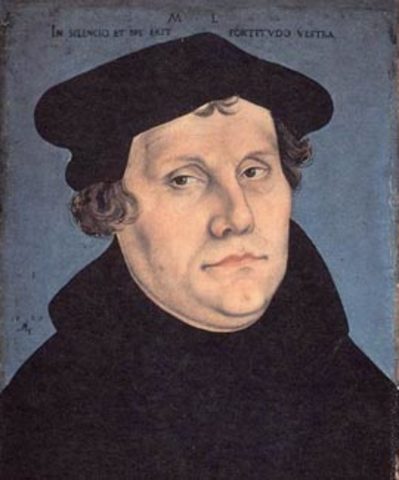 Begin van de Reformatie: Christendom in Europa raakt verdeeld