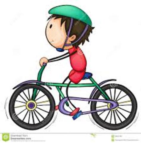 Learned to ride a bike