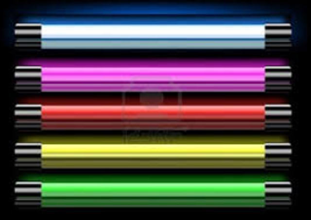 Invencion de la lampara neon