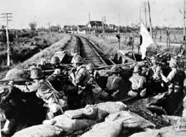 Manchuria attacked by Japan