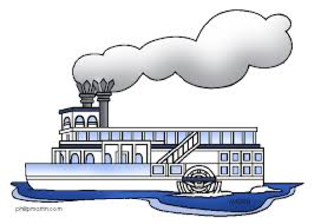 First Steam Powered Boat