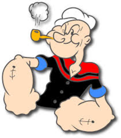 First role, popeye