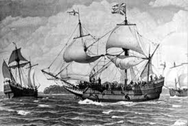 First two English women arrived