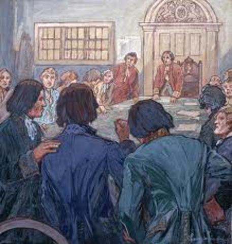 The first representative government in British America