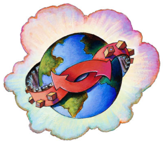 Las exportaciones de los paises de Norteamérica y Europa occidental aumentaron rápidamente.