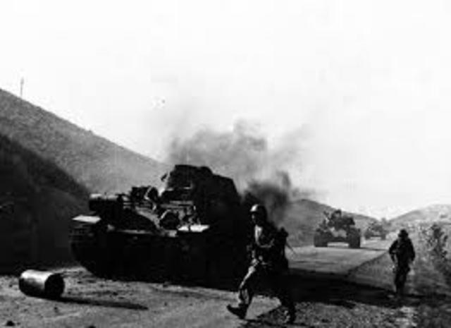 S.Korean forces pushed back to Pusan
