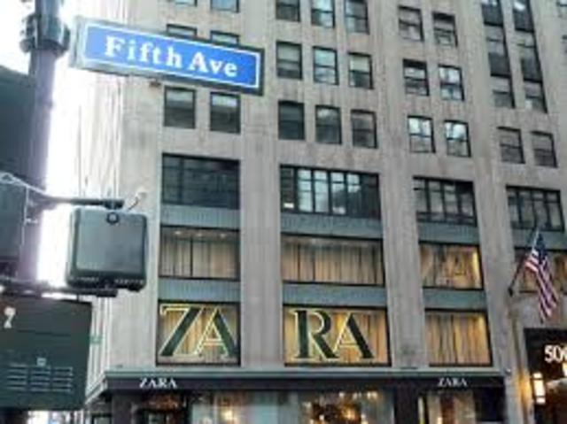 ZARA nueva imagen en la 5a Av NY