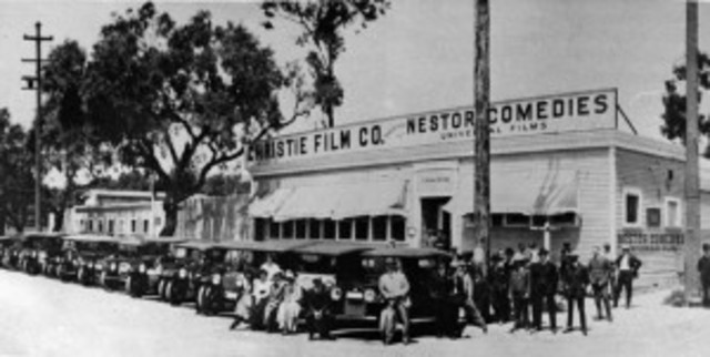 first Hollywood film studio opens