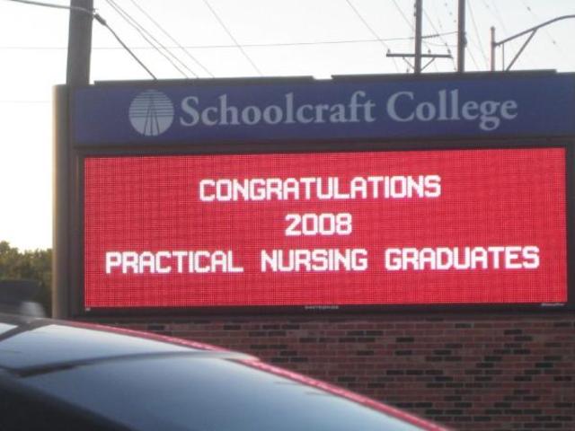 Graduated from Schoolcraft College Practical Nursing Program