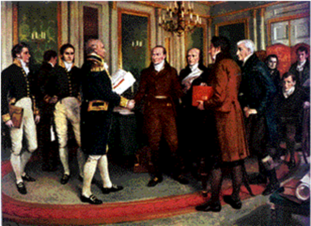Treaty of Ghent signed