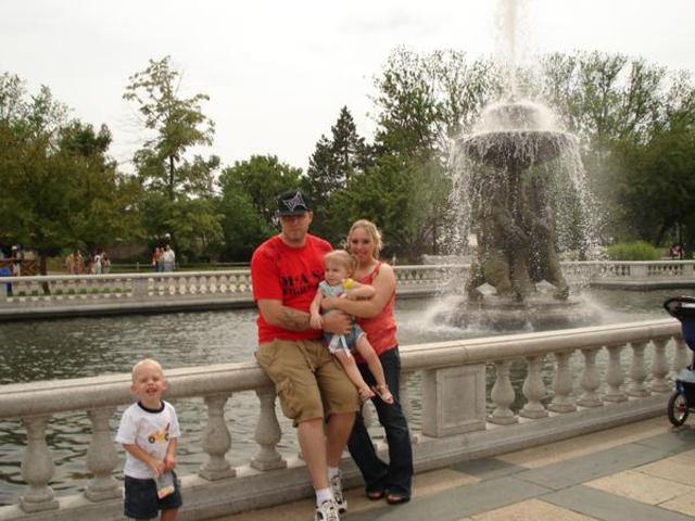 Family trip to detroit zoo