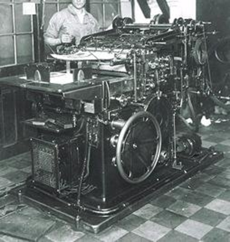 Perfeccionamiento de la prensa de imprimir de vapor.