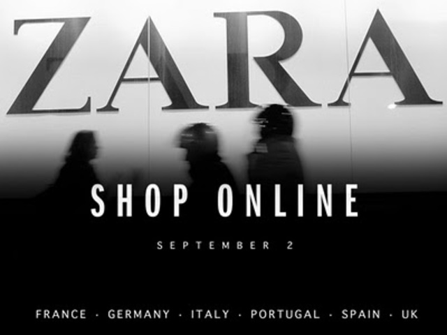 SHOP ONLINE ZARA