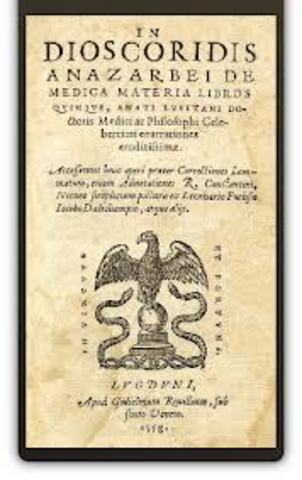 60 D.C - DIOSCORIDES