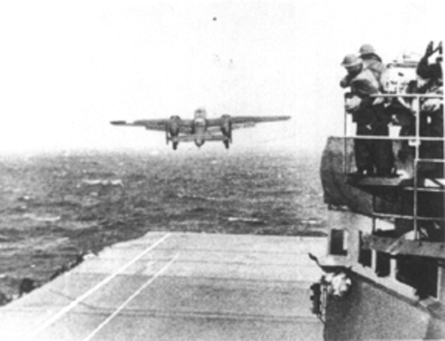 Doolittle bombs Japan