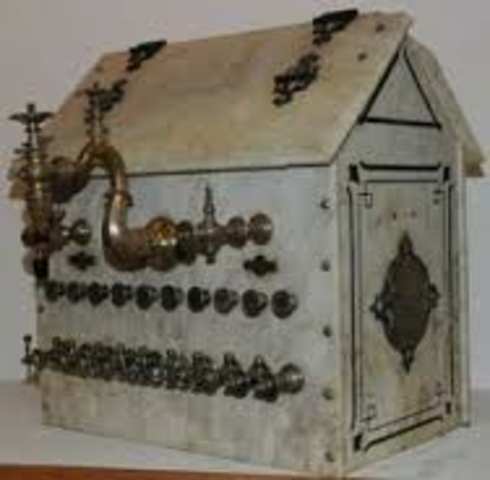 G.D. Dows Patents his Marble Soda Fountain Design