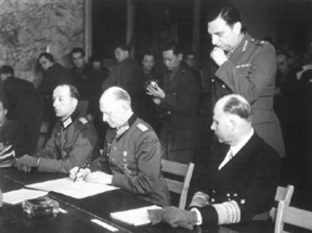 Germany surrenders