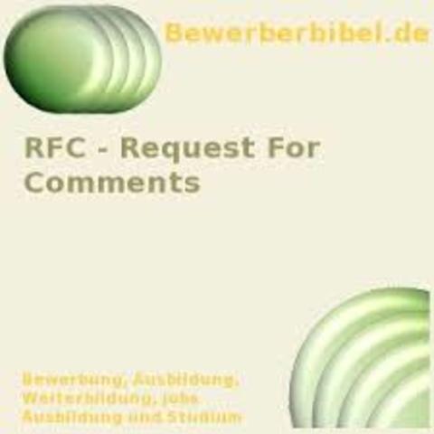 se empieza a editar los primeros RFC (Request For Comments