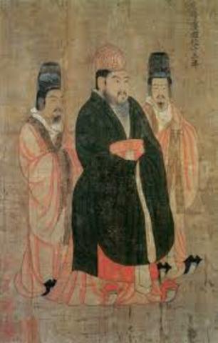 The Tang Dynasty rules China.