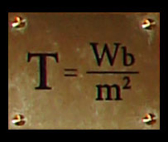 Unit of Magnetic Induction Named a Tesla