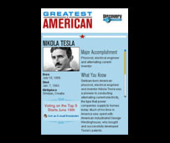 Nominated Greatest American