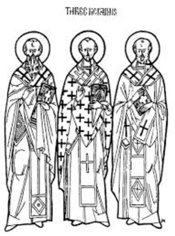 σχολικός εορτασμός της ημέρας των 3ων ιεραρχών