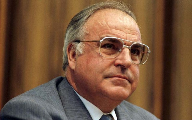 Chancellor Helmut Kohl