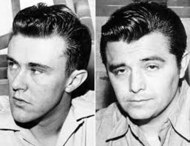 Killers Perry Smith and Richard HIckock on the run, fleeing to Mexico and eventually to Las Vegas.