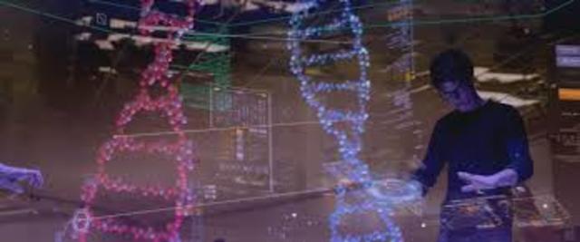 Disposición lineal en los genes de los cromosomas