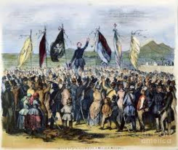 Oleadas revolucionarias en Francia y el Imperio Austríaco
