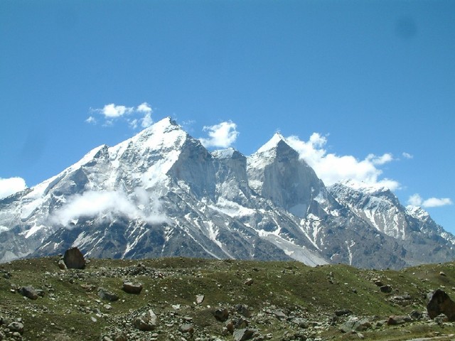 Himalaya mountains form