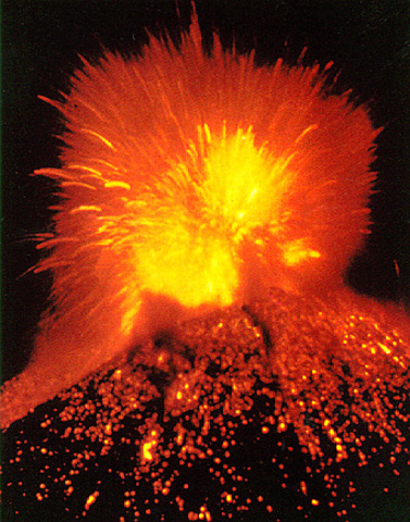 volcanic activity in S.E. MO.