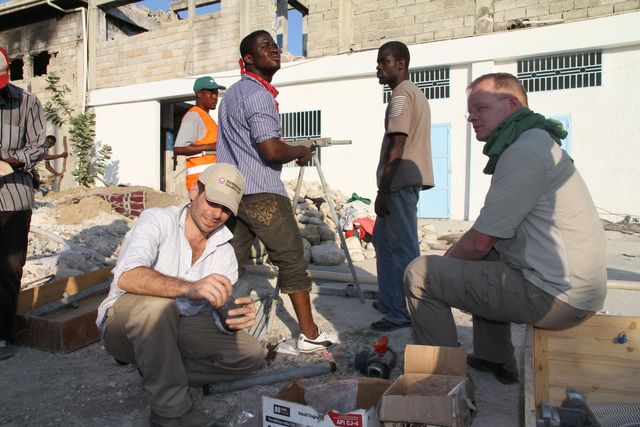 First water tank set-up