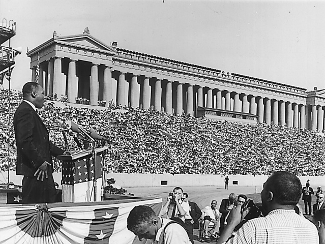 Rally at Soldier Field