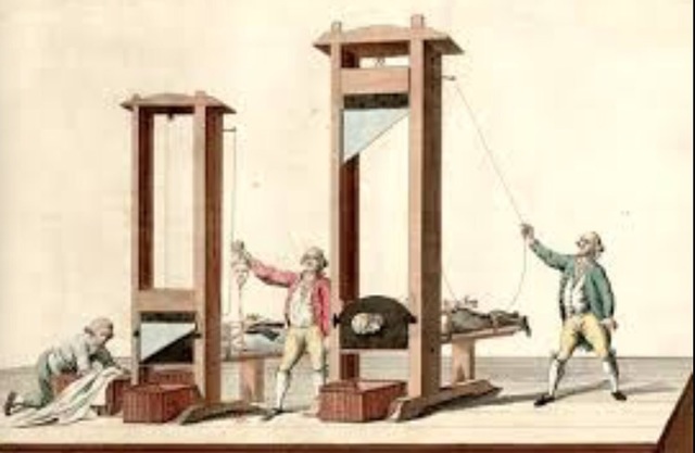 Joseph-Ignace Guilltin proposed the use of the guillotine