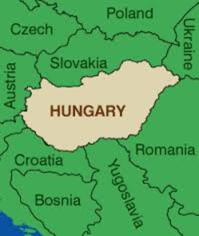 Hungary is conquered