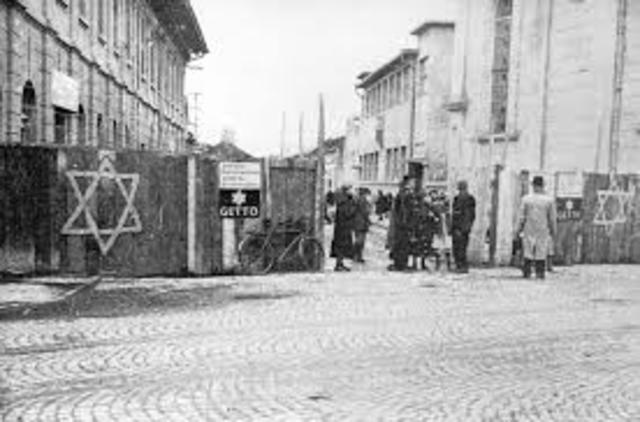 All the Jews in SIghet are banished to a ghetto