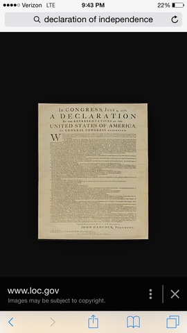 Declaration of Independence