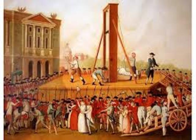 Joseph-Ignace Guilltin proposed the use of the guillotine