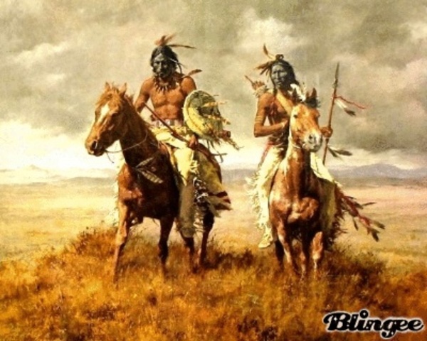 Blackfeet warriors