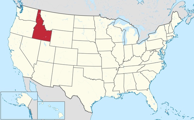 Involving present day Idaho