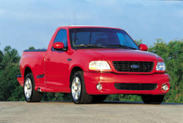 Truck gets fixed and painted.