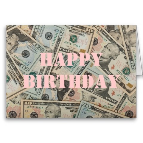 birthday money