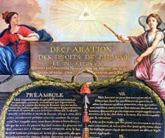 Declaration of the rights of man and of citizen